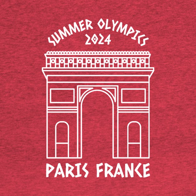 2024 SUMMER OLYMPICS PARIS FRANCE by Cult Classics